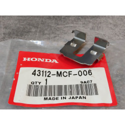 Tôle dans étrier CBR600RR3 à RR6 CBR1000RR4 2004 CBR1000RR5 HONDA 43112-MCF-006