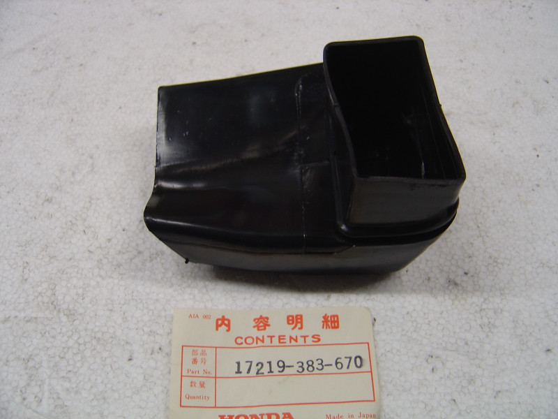 Conduit d'air Honda CB125S XL125SZ – Réf. 17219-383-67-0
