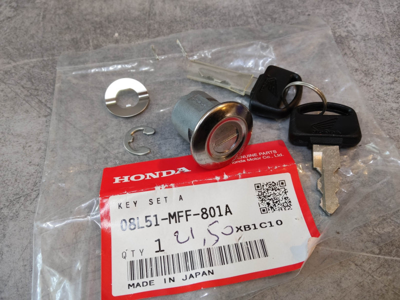 Kit serrure A XL1000 FJS400 XL700 CBF1000 CBF600 HONDA 08L51-MFF-801A