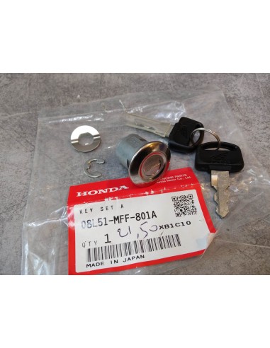 Kit serrure A XL1000 FJS400 XL700 CBF1000 CBF600 HONDA 08L51-MFF-801A