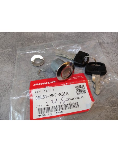 Kit serrure A XL1000 FJS400 XL700 CBF1000 CBF600 HONDA 08L51-MFF-801A