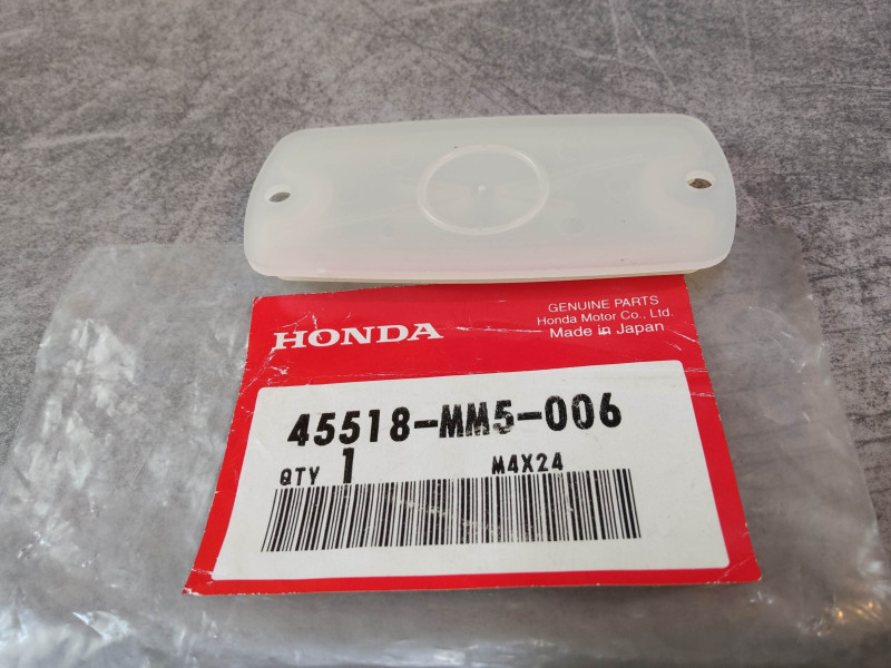 Plaque diaphragme maitre cylindre frein embrayage CBR1000FH HONDA 45518-MM5-006