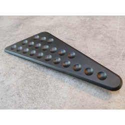 Garniture de support repose pied gauche CB600F CB250F HONDA 50753-MBZ-G00ZA
