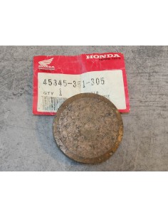 Plaquette de frein B (fixe) de CB125JX CB200 HONDA 45345-351-305