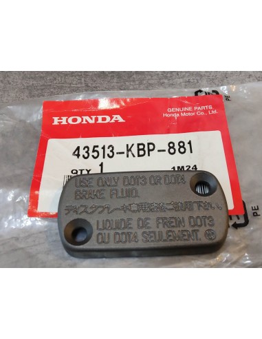 Couvercle maitre cylindre frein arrière CBR125 XL125 MSX125 HONDA 43513-KBP-881