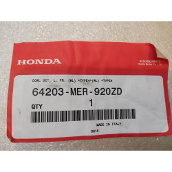 Flanc de carénage avant gauche noir CB600 SA/S 2008/09 HONDA 64203-MER-920ZD
