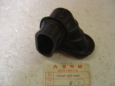 Conduit d'air boîte à air Honda XLS 125 1981 - Réf. 17240-437-620