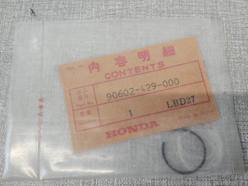 Clips axe de piston Honda XR500R XL500R XL400R - 90602-429-000