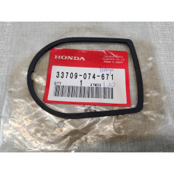 Joint du cabochon de feu AR de ST70  SL125 divers modèles HONDA 33709-074-671