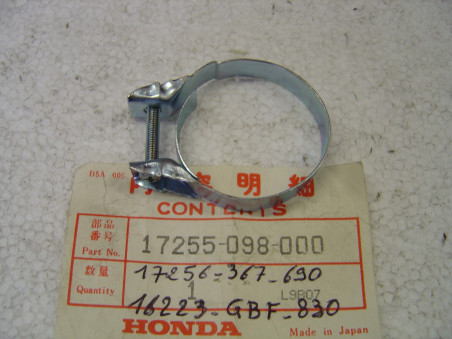 Collier Conduit d'Air Honda ST70 CB125TDC - Réf. 17255098000