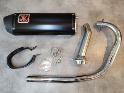 Kit échappement complet adaptable IXIL CBF125 09-15 HONDA 18300-KWF-KIT6016