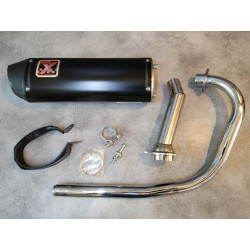 Kit échappement complet adaptable IXIL CBF125 09-15 HONDA 18300-KWF-KIT6016