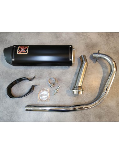Kit échappement complet adaptable IXIL CBF125 09-15 HONDA 18300-KWF-KIT6016
