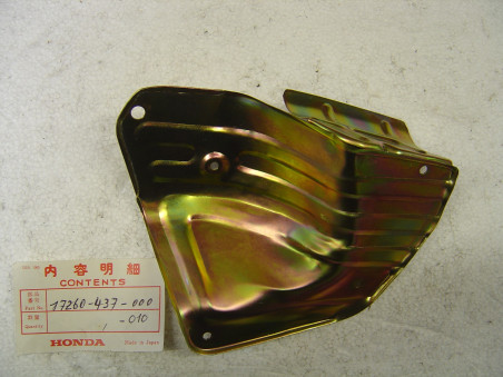 Tôle protection boîte à air Honda XL125S - Réf. 17260437000
