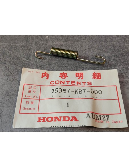 Ressort contacteur stop MTX125 MTX200 XL 250/350/500 HONDA 35357-KB7-000