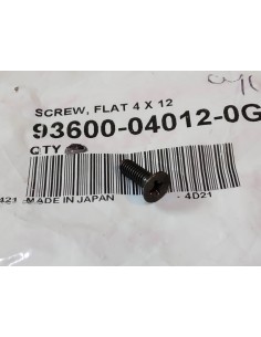 Visserie tete fraisee noire 4×12 HONDA 93600-040120G