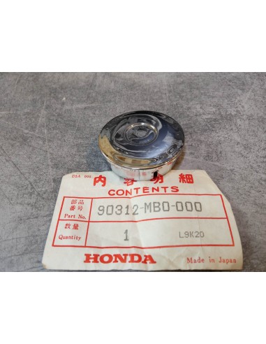 Bouchon chromé VF750 S/C XLV750 VF700C VT250C HONDA 90312-MB0-000