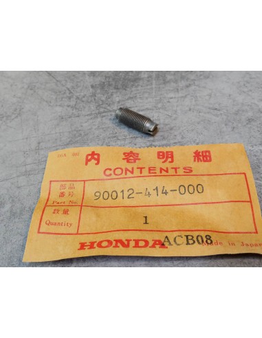 Vis de reglage de basculeur CX650ED VF750F 83 CB250 HONDA 90012-414-000