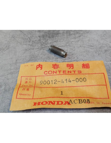 Vis de reglage de basculeur CX650ED VF750F 83 CB250 HONDA 90012-414-000