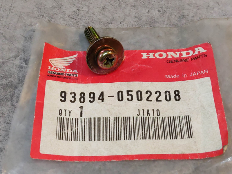 Vis cruciforme et rondelle 5x22 mm HONDA 93894-0502208