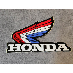 Décor autocollant sur flasque cote gauche de MTX50A HONDA 87127-GF9-620