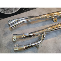 Paire de silencieux adaptables SITO CB750 FOUR KZ HONDA 18300-CB750FOURKZA
