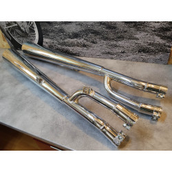 Paire de silencieux adaptables SITO CB750 FOUR KZ HONDA 18300-CB750FOURKZA
