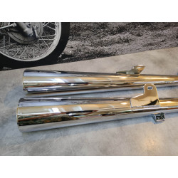 Paire de silencieux adaptables SITO CB750 FOUR KZ HONDA 18300-CB750FOURKZA