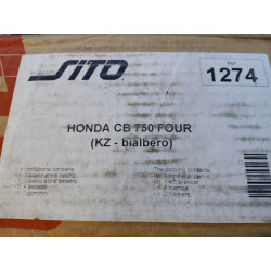 Paire de silencieux adaptables SITO CB750 FOUR KZ HONDA 18300-CB750FOURKZA