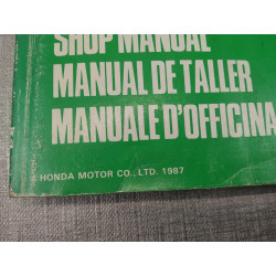 Manuel Atelier Honda VF750C 1987 Réf. 67MN200