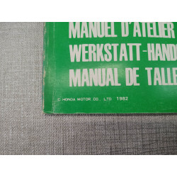 Manuel Atelier Honda CB125 T 1982 - Réf. 6239901Z
