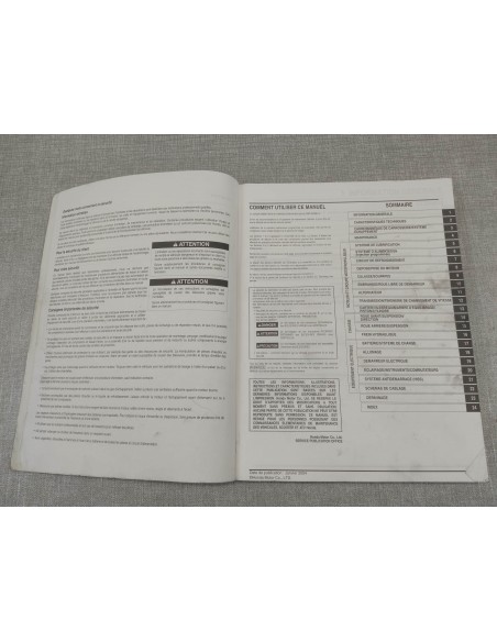 MANUEL D'ATELIER CBR1000 RR 2004 ORIGINE HONDA 63-MEL-00 64MEL00