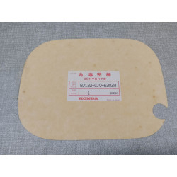 Décor autocollant de cache latéral droit MTX50AH type 1 87132-GJ0-630ZA