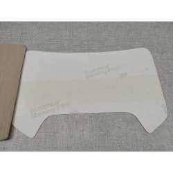 Sticker visière avant type 2 CRM125R 1997 HONDA 87125-KAK-W00ZB