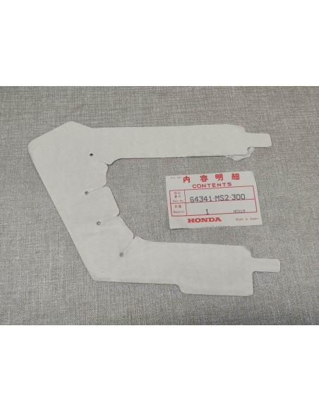 Plastique autocollant coque interieure inférieure droite HONDA 64341-MS2-300