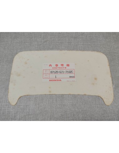Sticker visière avant MTX125RW 84/85 type C HONDA 87125-GJ1-710ZC