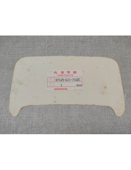 Sticker visière avant MTX125RW 84/85 type C HONDA 87125-GJ1-710ZC