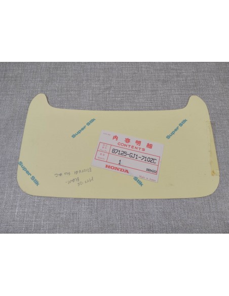 Sticker visière avant MTX125RW 84/85 type C HONDA 87125-GJ1-710ZC