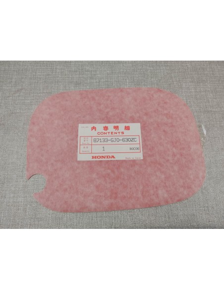 Décor autocollant cache latéral gauche MTX50W HONDA 87133-GJ0-630ZC