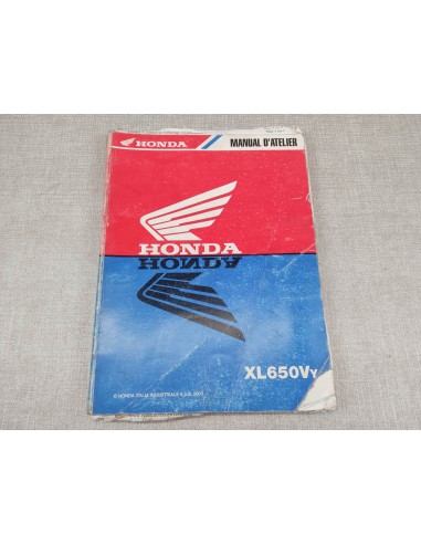 MANUEL d'atelier TRANSALP XL650V Y année 2000 ORIGINE HONDA 63-MCB-A60 63MCBA60