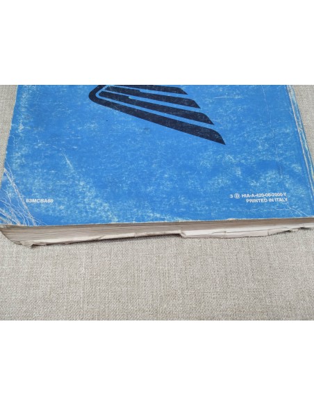 MANUEL d'atelier TRANSALP XL650V Y année 2000 ORIGINE HONDA 63-MCB-A60 63MCBA60