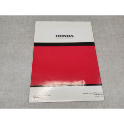 ADDITIF MANUEL d'atelier TRANSALP XL650V4 2004 ORIGINE HONDA 63-MCB-00Z