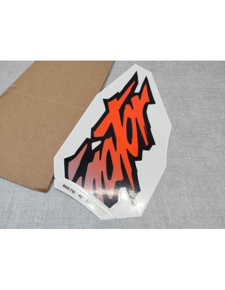 Décor autocollant latéral droit type 2 NX650 DOMINATOR 96 HONDA 87113-MAN-710ZE