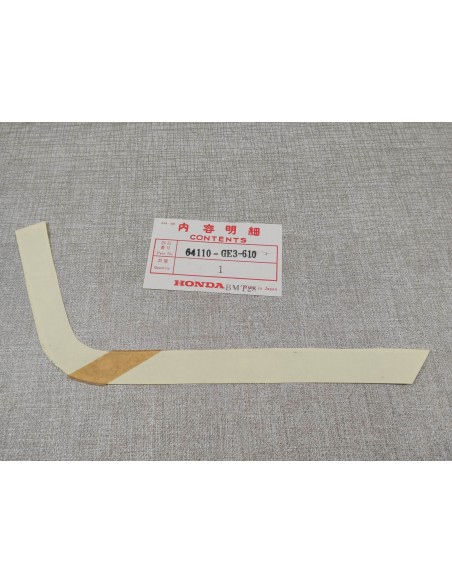 Sticker de protection coté droit MBX50 MBX80 83-85 HONDA 64110-GE3-610