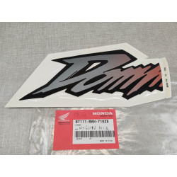 Sticker reservoir coté droit type 2 NX650 DOMINATOR 96/97 HONDA 87111-MAN-710ZE