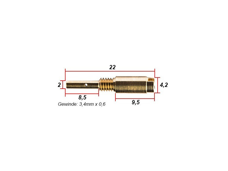 Gicleur de ralenti #35 Honda CB250 CB350 K2 adaptable