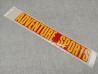 Décor autocollant couvercle boite d'outils XRV750L 1990 HONDA 87165-MV1-300ZB