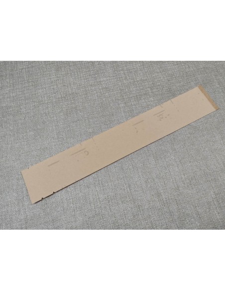 Décor autocollant couvercle boite d'outils XRV750L 1990 HONDA 87165-MV1-300ZB