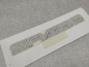 Sticker coffre arrière SPAZIO CN250 88/91 HONDA 87558-KS4-620ZB