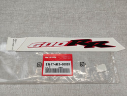 Décor autocollant de auvent siège CBR600RR 2003 HONDA 83617-MEE-000ZB